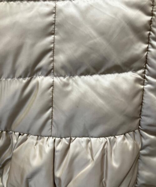 ANAYI（アナイ）ANAYI (アナイ) フォックスファー付きダウンコート ベージュ サイズ:Mの古着・服飾アイテム