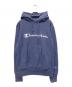 Champion（チャンピオン）の古着「リバースウィーブスウェットパーカー」｜ネイビー