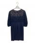 LAUREN RALPH LAUREN (ローレンラルフローレン) LAUREN RALPH LAUREN レースワンピース ネイビー：4500円