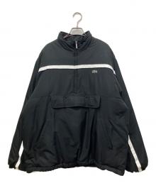 SUPREME×LACOSTE（シュプリーム×ラコステ）の古着「Puffy Half Zip Pullover」｜ブラック