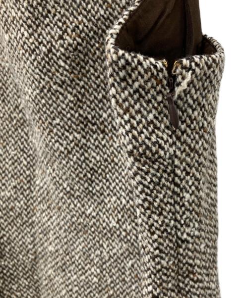 MADISON BLUE（マディソンブルー）MADISON BLUE (マディソンブルー) TWEED CAMISOLE OP ベージュ サイズ:00の古着・服飾アイテム