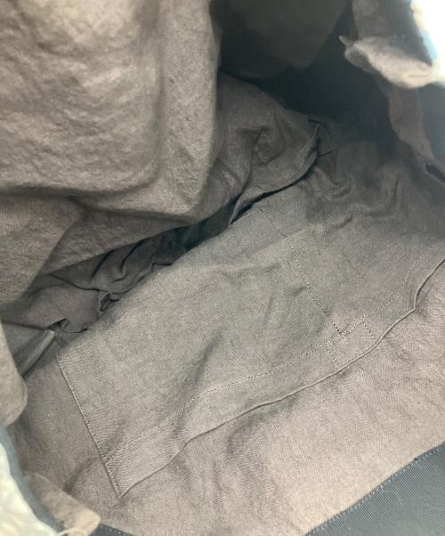 mina perhonen（ミナ ペルホネン）mina perhonen (ミナ ペルホネン) ピースバックバスケット ベージュの古着・服飾アイテム