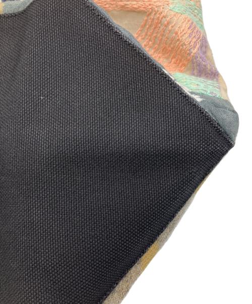 mina perhonen（ミナ ペルホネン）mina perhonen (ミナ ペルホネン) ピースバックバスケット ベージュの古着・服飾アイテム