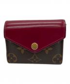 LOUIS VUITTONルイ ヴィトン）の古着「ポルトフォイユ・ゾエ」｜フューシャピンク