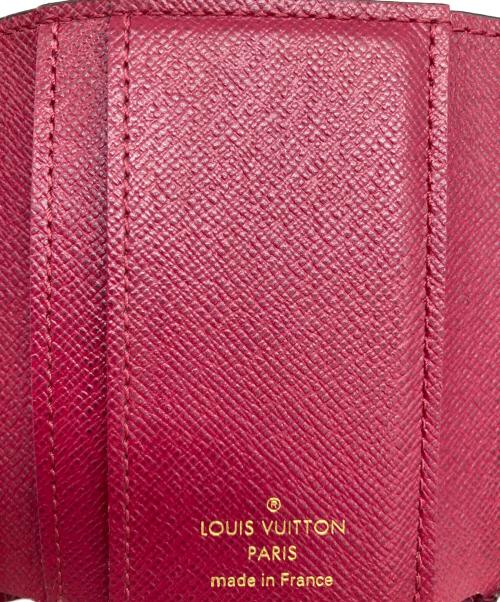 LOUIS VUITTON（ルイ ヴィトン）LOUIS VUITTON (ルイ ヴィトン) ポルトフォイユ・ゾエ フューシャピンクの古着・服飾アイテム