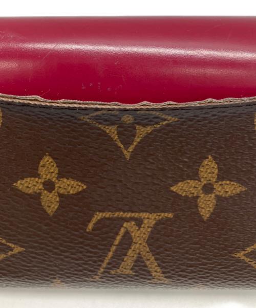 LOUIS VUITTON（ルイ ヴィトン）LOUIS VUITTON (ルイ ヴィトン) ポルトフォイユ・ゾエ フューシャピンクの古着・服飾アイテム