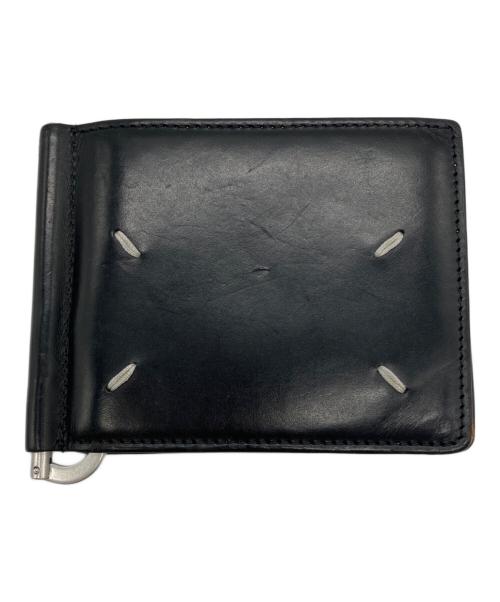 Maison Margiela（メゾンマルジェラ）Maison Margiela (メゾンマルジェラ) 札入れ ブラック×ベージュの古着・服飾アイテム