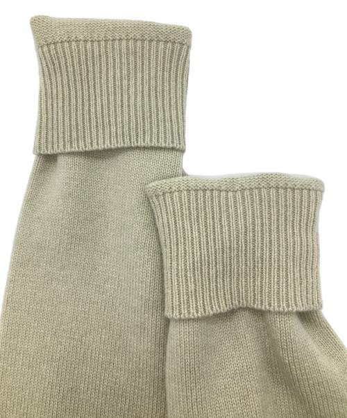 Maison Margiela（メゾンマルジェラ）Maison Margiela (メゾンマルジェラ) 22AWエコカシミア100％Vネックセーター グリーン サイズ:Mの古着・服飾アイテム