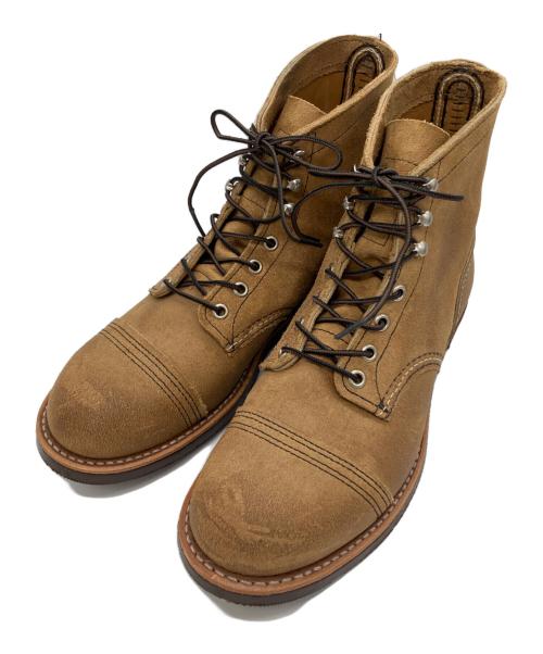 RED WING（レッドウィング）RED WING (レッドウィング) 25年制アイアンレンジャー ブラウン サイズ:US7.5の古着・服飾アイテム