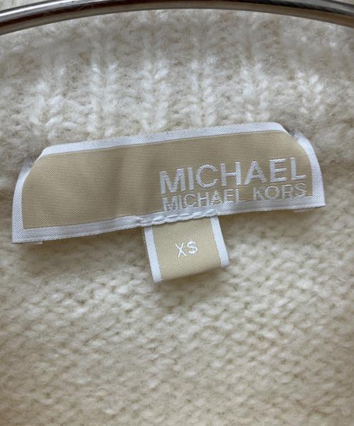 MICHAEL KORS（マイケルコース）MICHAEL KORS (マイケルコース) アルパカブレンドハイネックニット ベージュ サイズ:XSの古着・服飾アイテム