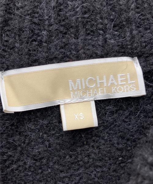 MICHAEL KORS（マイケルコース）MICHAEL KORS (マイケルコース) アルパカブレンドハイネックニット ブラック サイズ:XSの古着・服飾アイテム