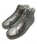 DIESELディーゼル）の古着「S-LEROJI ZIP MID」｜シルバー