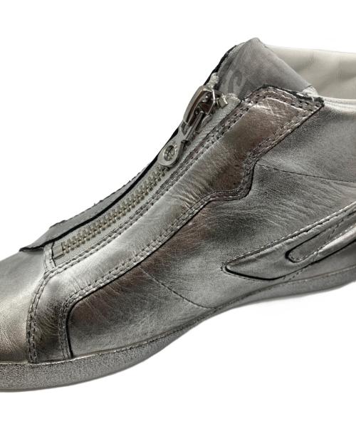 DIESEL（ディーゼル）DIESEL (ディーゼル) S-LEROJI ZIP MID シルバー サイズ:24.0の古着・服飾アイテム