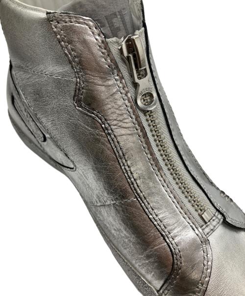 DIESEL（ディーゼル）DIESEL (ディーゼル) S-LEROJI ZIP MID シルバー サイズ:24.0の古着・服飾アイテム