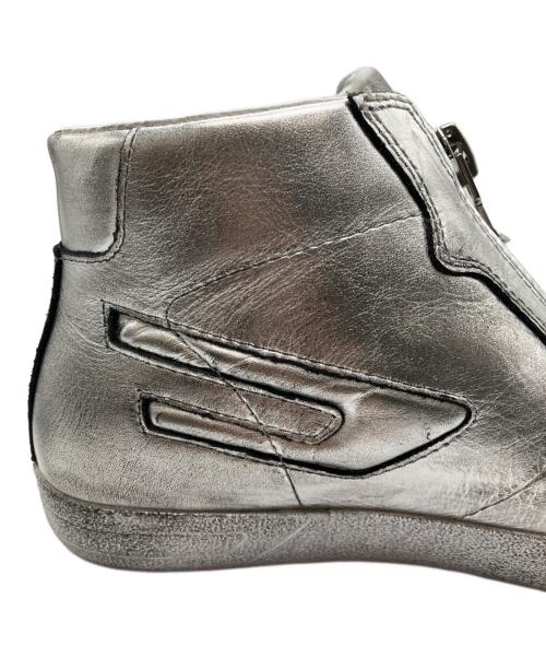 DIESEL（ディーゼル）DIESEL (ディーゼル) S-LEROJI ZIP MID シルバー サイズ:24.0の古着・服飾アイテム