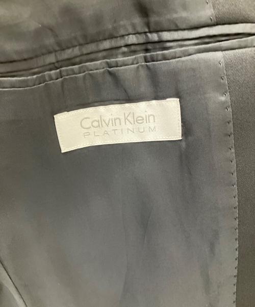 Calvin Klein platinum（カルバンクラインプラチナム）Calvin Klein PLATINUM (カルバンクラインプラチナム) セットアップスーツ ブラック サイズ:Mの古着・服飾アイテム