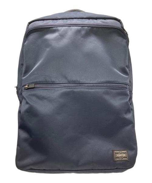 PORTER TIME（ポーター タイム）PORTER TIME (ポーター タイム) デイパック ネイビーの古着・服飾アイテム
