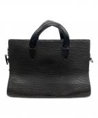 ALEXANDER WANGアレキサンダー・ワン）の古着「ペリカンサッチェルスネークバッグ」｜ブラック