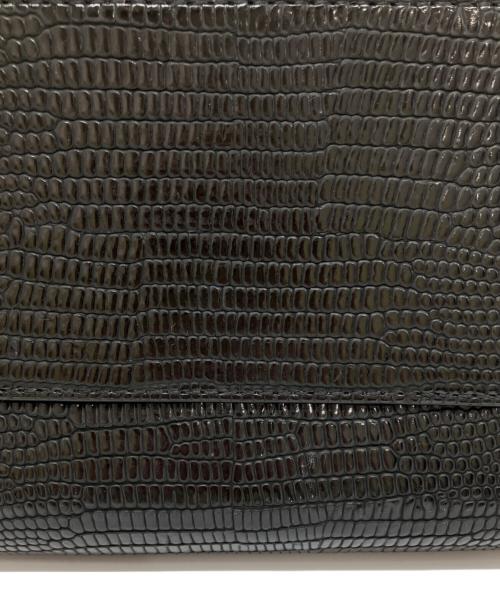 ALEXANDER WANG（アレキサンダー・ワン）ALEXANDER WANG (アレキサンダー・ワン) ペリカンサッチェルスネークバッグ ブラックの古着・服飾アイテム