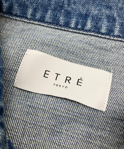 ETRE TOKYO（エトレトウキョウ）ETRE TOKYO (エトレトウキョウ) コンパクトトラッカージャケット インディゴ サイズ:Ｍの古着・服飾アイテム