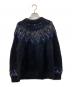 Coohem (コーヘン) MOHAIR NORDIC KNIT/モヘアノルディックニット ブラック サイズ:M：16000円
