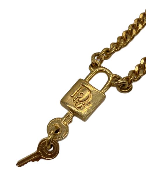 Christian Dior（クリスチャン ディオール）Christian Dior (クリスチャン ディオール) カデナゴールドネックレス ゴールドの古着・服飾アイテム