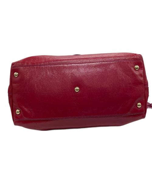 GUCCI（グッチ）GUCCI (グッチ) ソーホー2wayバッグ レッドの古着・服飾アイテム