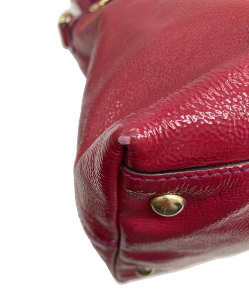 GUCCI（グッチ）GUCCI (グッチ) ソーホー2wayバッグ レッドの古着・服飾アイテム