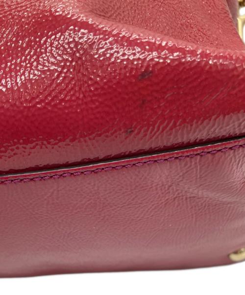 GUCCI（グッチ）GUCCI (グッチ) ソーホー2wayバッグ レッドの古着・服飾アイテム