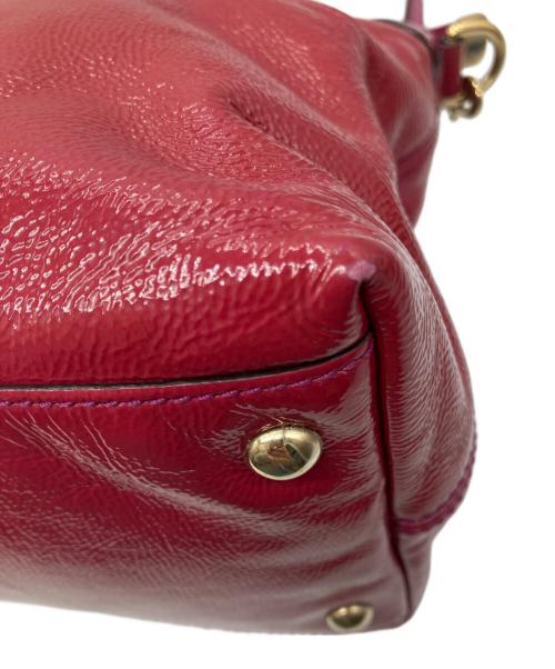 GUCCI（グッチ）GUCCI (グッチ) ソーホー2wayバッグ レッドの古着・服飾アイテム