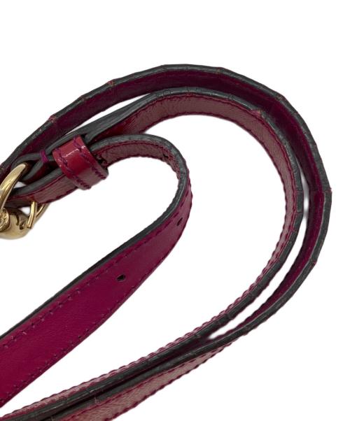 GUCCI（グッチ）GUCCI (グッチ) ソーホー2wayバッグ レッドの古着・服飾アイテム