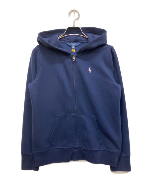 POLO RALPH LAUREN（ポロ・ラルフローレン）POLO RALPH LAUREN (ポロ・ラルフローレン) ジップパーカー ネイビー サイズ:XLの古着・服飾アイテム
