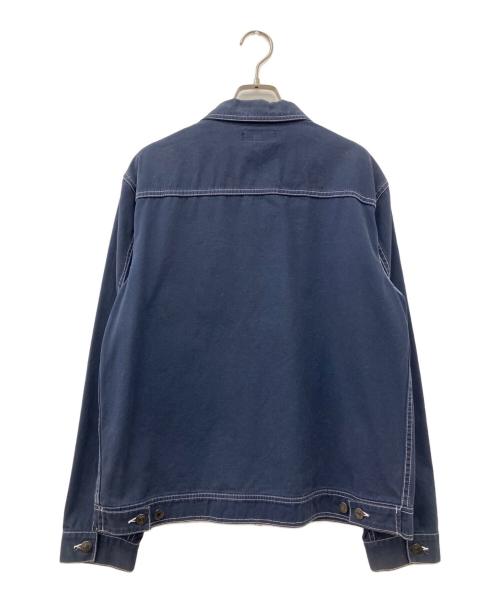 SUPREME（シュプリーム）SUPREME (シュプリーム) Contrast Stitch Work Jacket ネイビー サイズ:Mの古着・服飾アイテム