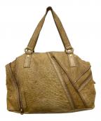 Marc by Marc Jacobsマークバイマークジェイコブス）の古着「レザーハンドバッグ」｜ブラウン