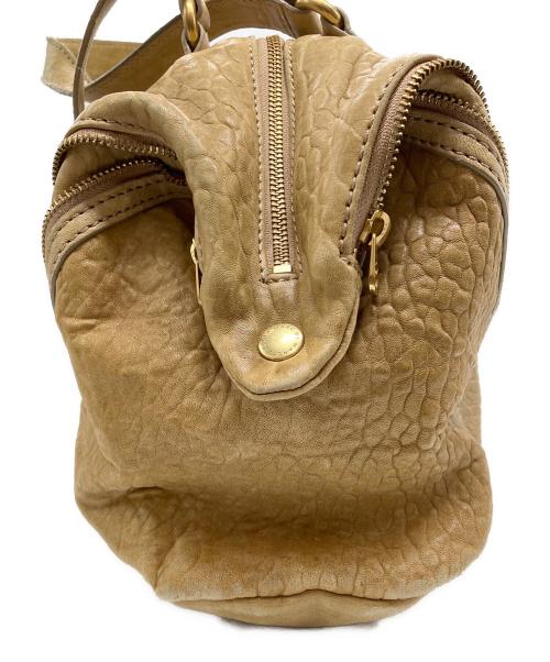 Marc by Marc Jacobs（マークバイマークジェイコブス）Marc by Marc Jacobs (マークバイマークジェイコブス) レザーハンドバッグ ブラウンの古着・服飾アイテム