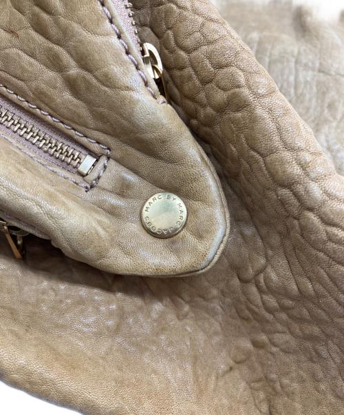 Marc by Marc Jacobs（マークバイマークジェイコブス）Marc by Marc Jacobs (マークバイマークジェイコブス) レザーハンドバッグ ブラウンの古着・服飾アイテム