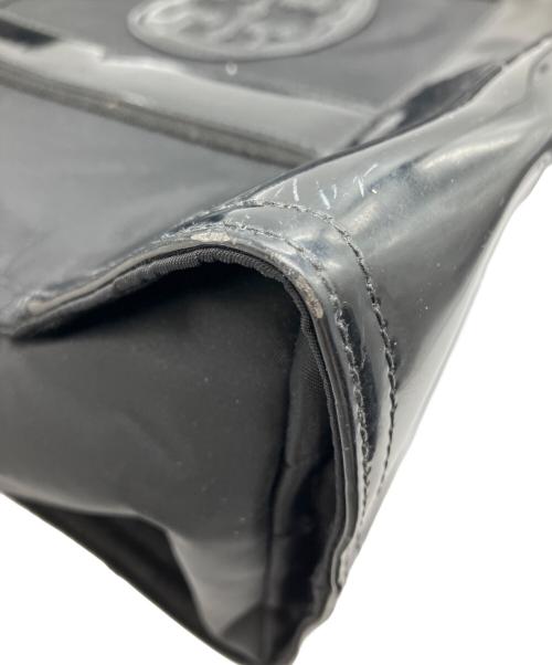 TORY BURCH（トリーバーチ）TORY BURCH (トリーバーチ) ナイロントートバッグ ブラックの古着・服飾アイテム