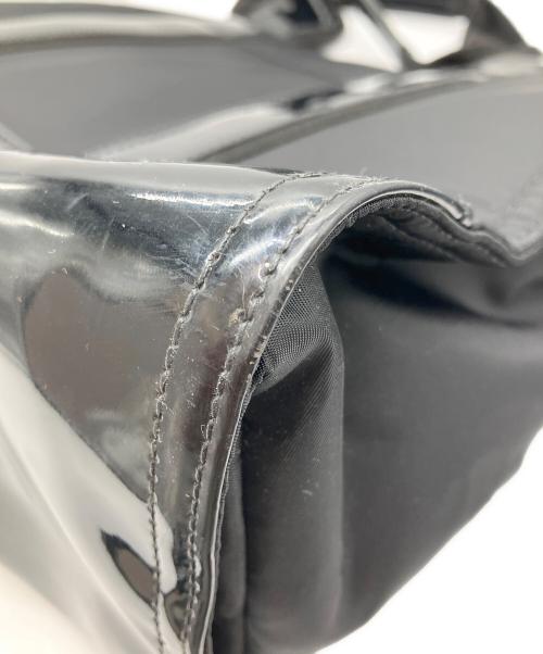 TORY BURCH（トリーバーチ）TORY BURCH (トリーバーチ) ナイロントートバッグ ブラックの古着・服飾アイテム