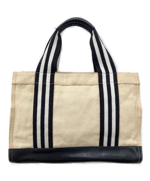 TORY BURCH（トリーバーチ）TORY BURCH (トリーバーチ) キャンバストートバッグ ブラウンの古着・服飾アイテム