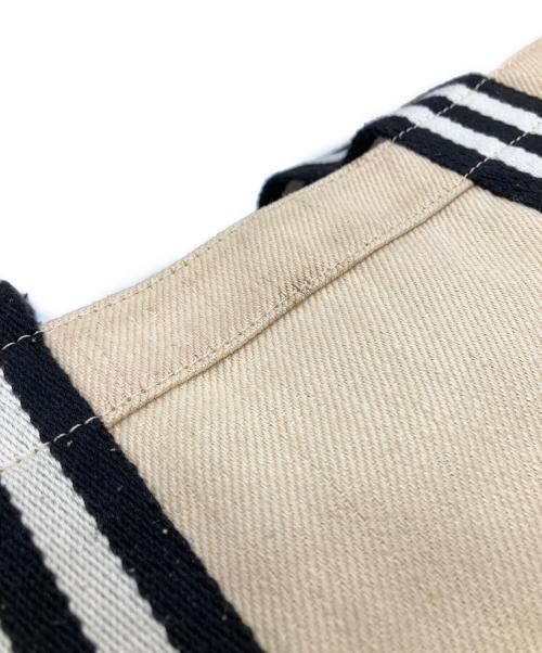 TORY BURCH（トリーバーチ）TORY BURCH (トリーバーチ) キャンバストートバッグ ブラウンの古着・服飾アイテム