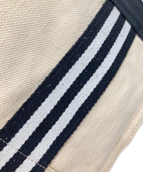 TORY BURCH（トリーバーチ）TORY BURCH (トリーバーチ) キャンバストートバッグ ブラウンの古着・服飾アイテム