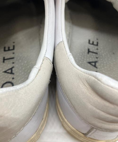 D.A.T.E.（デイト）D.A.T.E. (デイト) ローカットスニーカー ホワイト サイズ:27の古着・服飾アイテム