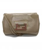 FENDIフェンディ）の古着「ショルダーバッグ」｜ベージュ