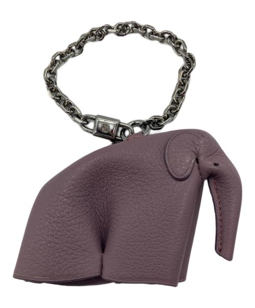 LOEWE（ロエベ）LOEWE (ロエベ) エレファントチャーム パープルの古着・服飾アイテム
