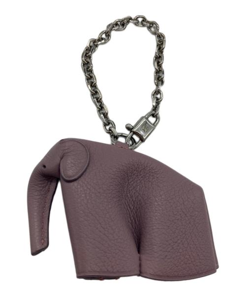 LOEWE（ロエベ）LOEWE (ロエベ) エレファントチャーム パープルの古着・服飾アイテム