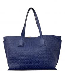 LOEWE（ロエベ）の古着「リピートアナグラムTショッパー」｜ブルー