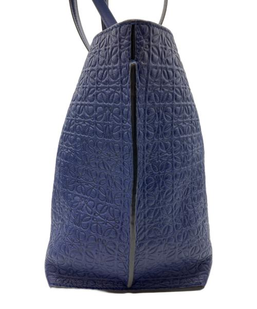 LOEWE（ロエベ）LOEWE (ロエベ) リピートアナグラムTショッパー ブルーの古着・服飾アイテム