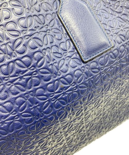 LOEWE（ロエベ）LOEWE (ロエベ) リピートアナグラムTショッパー ブルーの古着・服飾アイテム