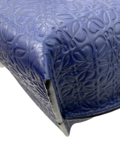 LOEWE（ロエベ）LOEWE (ロエベ) リピートアナグラムTショッパー ブルーの古着・服飾アイテム