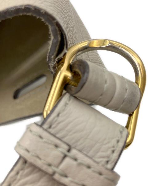 ANYA HINDMARCH（アニヤ・ハインドマーチ）ANYA HINDMARCH (アニヤ・ハインドマーチ) ビルドアバッグ グレーの古着・服飾アイテム